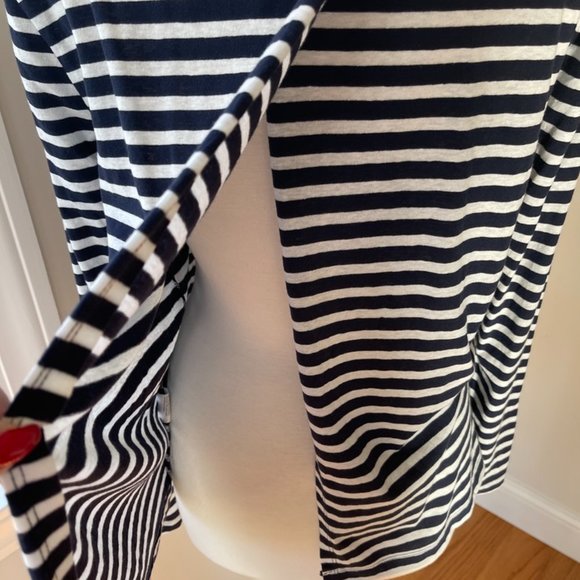 NWT Striped Open Back Top size xl - Picture 3 of 5